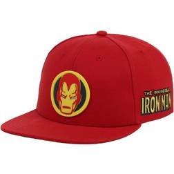 Marvel Youth Red Iron Man Comic Snapback Hat