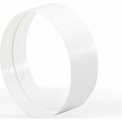 Silverline Rund monteringsdel 150 mm Vit