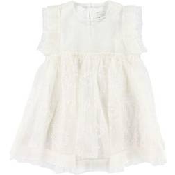 Stella McCartney Kid's Dress - White w. Flowers (589320SOKD6-9232)