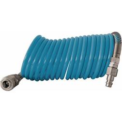 Spiralschlauchset ID 10mm - 5 mt, 12mm L.5m PA Kuppl.DN 7,2