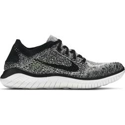 NIKE Free RN Flyknit 2018 W - White/Black