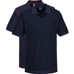 Portwest polo T-shirt, Marine/Kongeblå