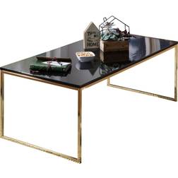Wohnling Riva Black/Gold Soffbord 60x120cm