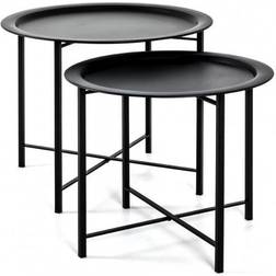 HAKU Möbel Lot de 2 Tables d'Appoint Design Gabin 62 cm Table Basse