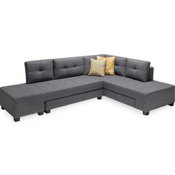 Hanah Home Corner Sofa 280cm