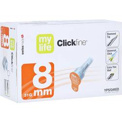 MyLife Mylife Clickfine Pen-Nadeln 8 mm 31 G Diamond Tip