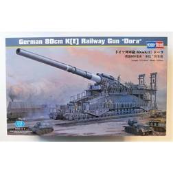 HobbyBoss German 80cm K(E) Railway Gun Dora 1:72