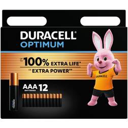 Duracell Optimum AAA Alkaline 12-pack