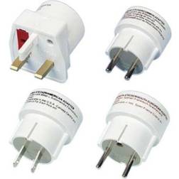 Vivanco Travel Adapter Set EURO/USA