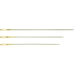 Clover Sashico Needles Long-Assorted Sizes 3/Pkg