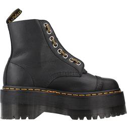 Dr. Martens Sinclair Max Pisa Leather Platform - Black