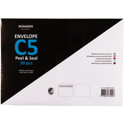 Büngers C5 Envelope Peel & Seal 50-pack