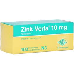 ZINK VERLA 10 mg Filmtabletten 100 St.