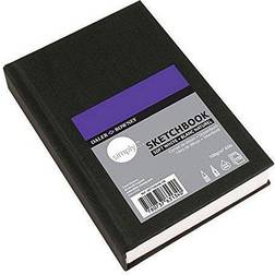 Daler-Rowney Hardbound Sketchbook, Extra White, 4 x 6" 110 Sheets, 1 Each