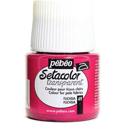 Pebeo Setacolor Transparent Fabric Paint fuchsia 45 ml