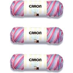 Caron Simply Soft Stripes Yarn-Times Square Multipack Of 3