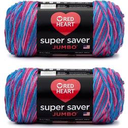 Red Heart Super Saver Yarn-Bonbon Multipack Of 2