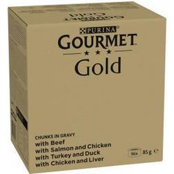 Gourmet Purina Gold Bocaditos En Salsa Pack Surtido 96 x 85 g