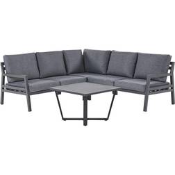 Beliani 5 Garden Corner Patio Dining Set