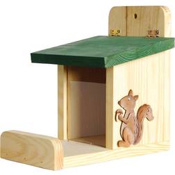 Dobar Squirrel Feeder Natural Green Multi