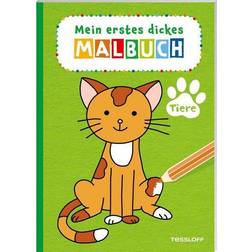 Mein erstes dickes Malbuch. Tiere