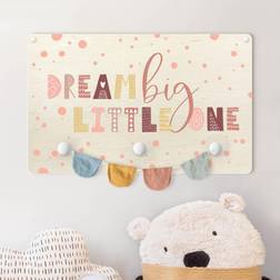 Kindergarderobe Holz Dream big little one