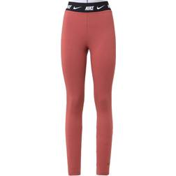 Nike Sportswear Club Women's High-Waisted Leggings - Adobe/Black