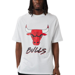 New Era Chicago Bulls Nba Script Mesh Short Sleeve T-shirt Man