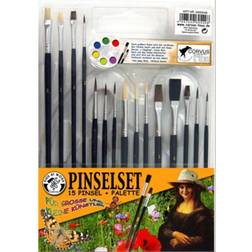 Corvus Kids at work, Pinsel, Pinselset