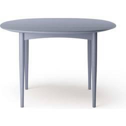Brdr. Krüger Jari Dining Table Ash Blue Lacquered 75 x 120 cm Matbord
