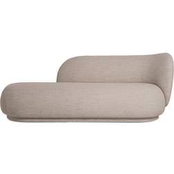 ferm LIVING Rico Divan Right Bouclé Sand Sofa