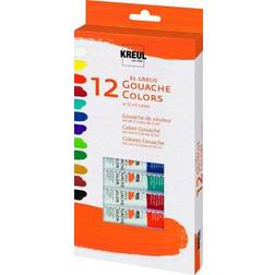 Kreul Gouachefarbe el Greco, 12 ml, 12er-Set
