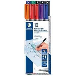 Staedtler Lumocolor Folienstifte-Set farbsortiert non-permanent 10 St