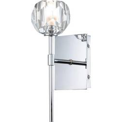 Elstead Lighting XXXLutz BADEZIMMER-WANDLEUCHTE Chrom Wandlampe