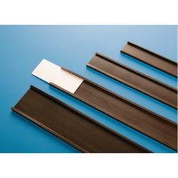 Magnetoplan C-profile label holder, width