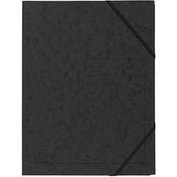 Exacompta Elastisk Mapp 240 x 320 mm Svart 5 pcs
