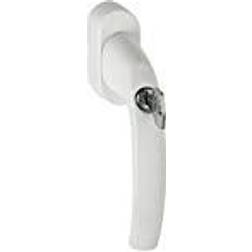 Hoppe Fenstergriff Atlanta 0530S/US952 Alu.F9016 verkehrsweiß 32-42mm