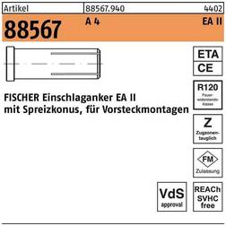 Fischer Einschlaganker EA II M12 A4