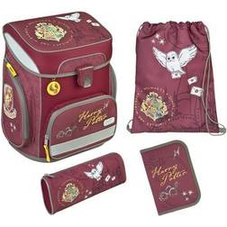 Scooli EasyFit Harry Potter schooltas set, 5 stuks Zwart