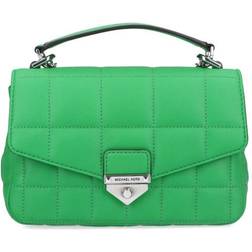 Michael Kors SoHo Small Quilted Leather Shoulder Bag - Green