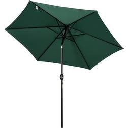 OutSunny Tuinparasol met Handslinger Aluminium 2.7 x 2.35 m