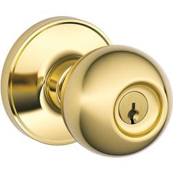 Schlage Dexter J54CNA605 Corona Keyed Entry Knob Bright