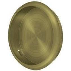 Deltana FP221R Solid Brass 2-1/2" Round Flush Mount Pull Sliding Doors Oil