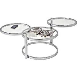 HAKU Möbel 64830 von HAKU Chrom Couchtisch