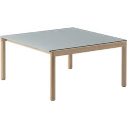 Muuto Couple 2 Plain 80 x 84 x 40 cm Pale Blue-Oak Coffee Table