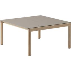 Muuto Couple 2 Plain 80 x 84 x 40 cm Taupe-oak Mesa de Centro