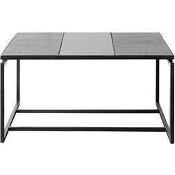 Muubs Austin Square 45 x 90 cm Black Coffee Table