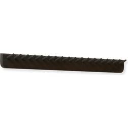 Form & Refine Echo Garderobenleiste 88 cm Schwarz/Gebeizt Lackiert/BxHxT 88 x 8 cm Appendiabiti
