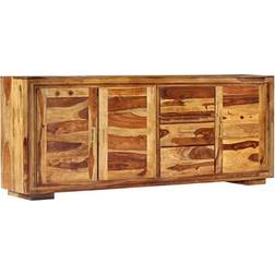 vidaXL Skänk 200x40x80 sheshamträ Sideboard