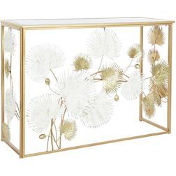 Dkd Home Decor 108 Mirror Golden Console Table